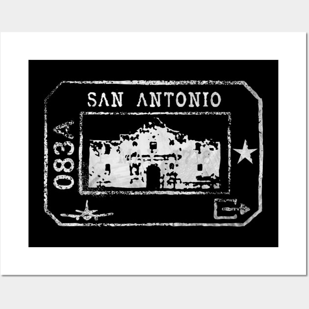 San Antonio Wall Art by KnuckleTonic